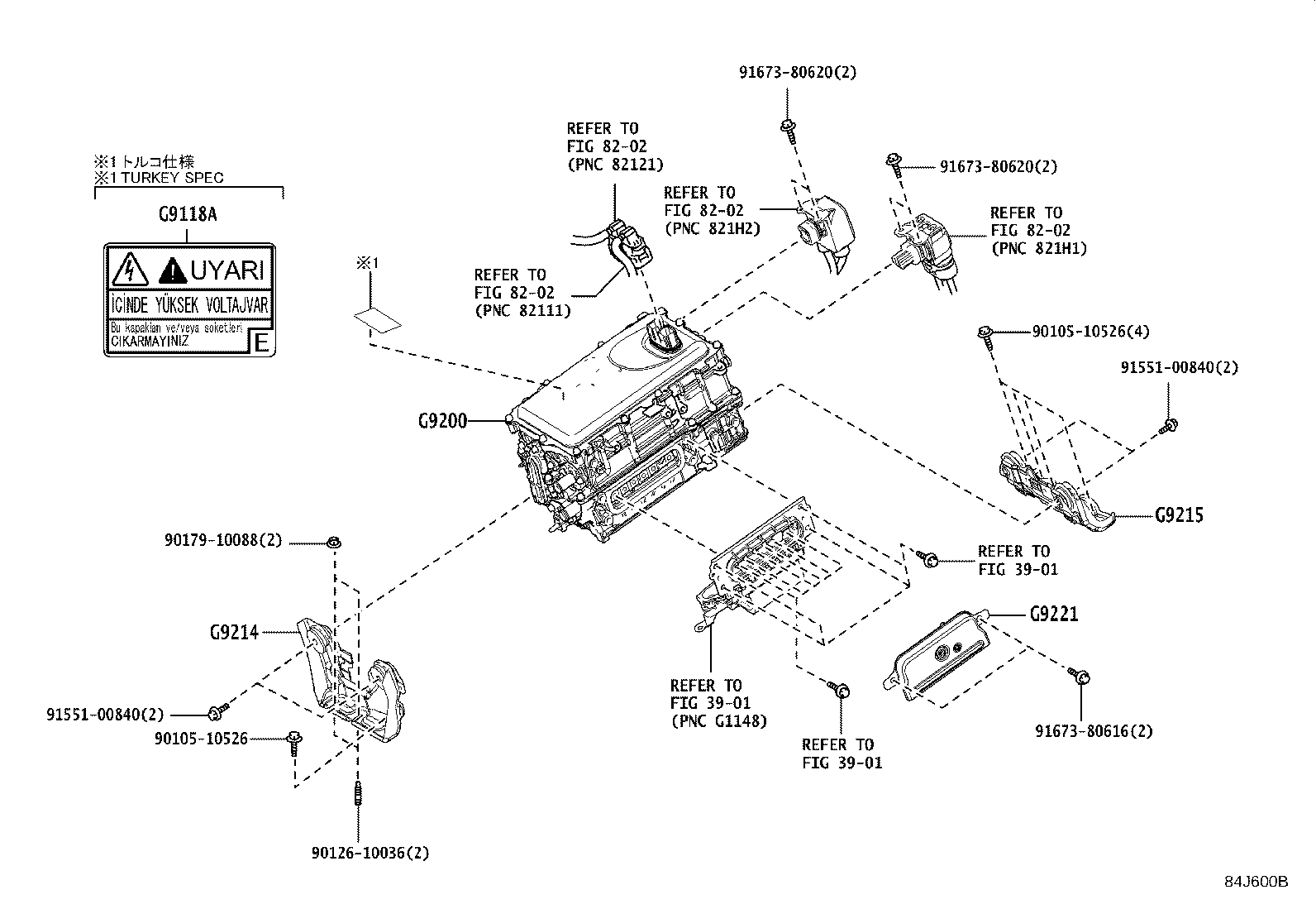 Toyota G92A0-42150 INVERTER ASSY, W/CONVERTER