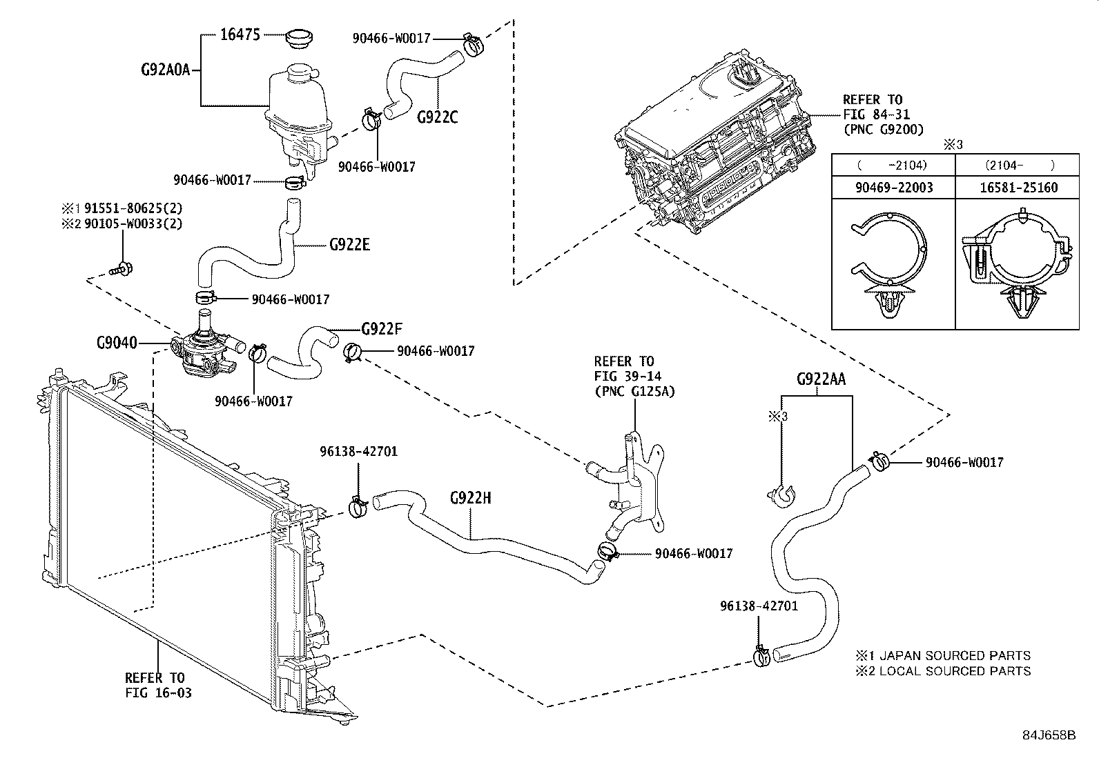 G9040-47020 INVERTER WATER PUMP ASSY(W/MOTOR) product image