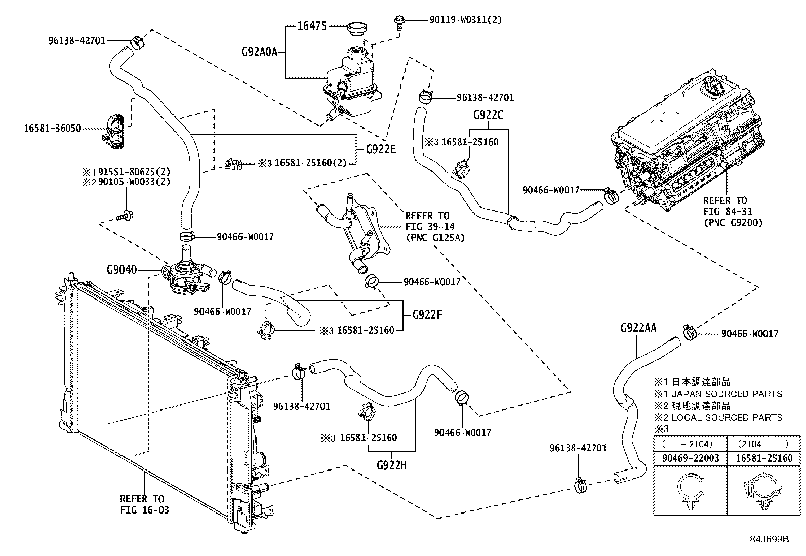 G9040-33050 INVERTER WATER PUMP ASSY(W/MOTOR) product image