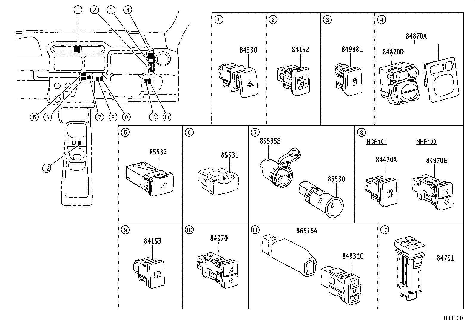 83320-52290 GAGE ASSY, FUEL SENDER product image