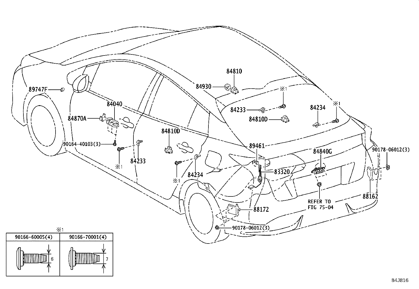 84140-42150 SWITCH ASSY, HEADLAMP DIMMER product image