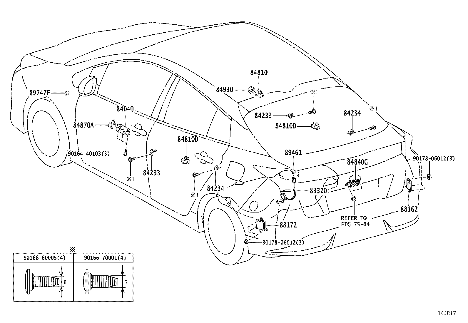 84140-42150 SWITCH ASSY, HEADLAMP DIMMER product image