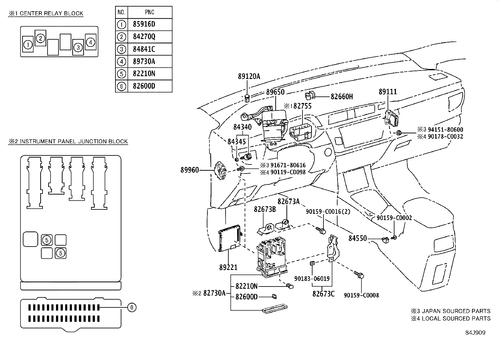 28859-0T030 HOLDER, BATTERY CURRENT SENSOR product image