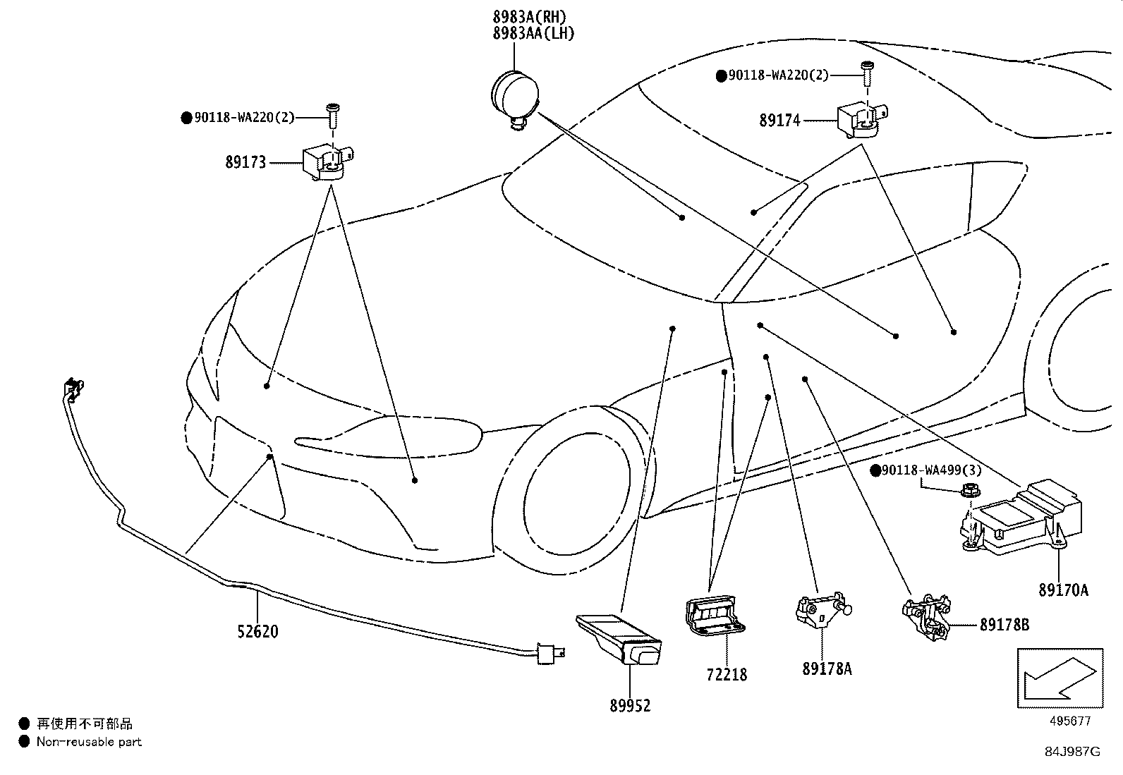89952-WAA01 COMPUTER, OCCUPANT DETECTION product image