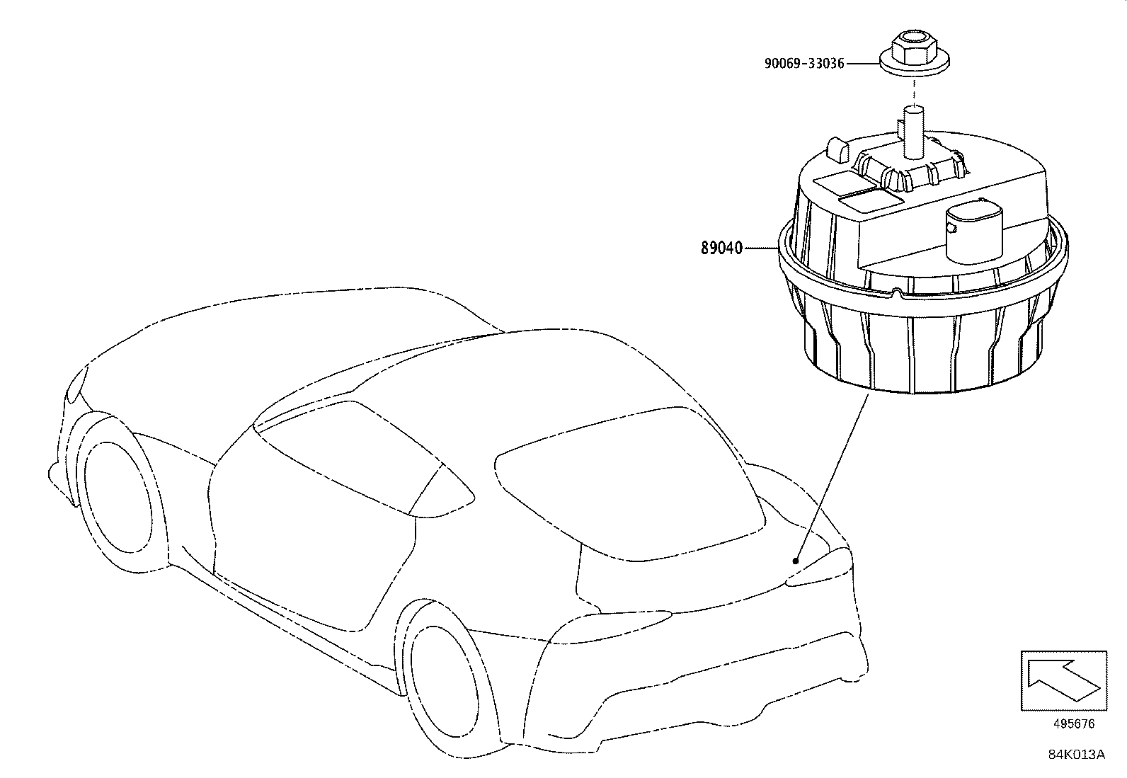 Toyota 89783-WAA01 AMPLIFIER, TRANSPONDER KEY