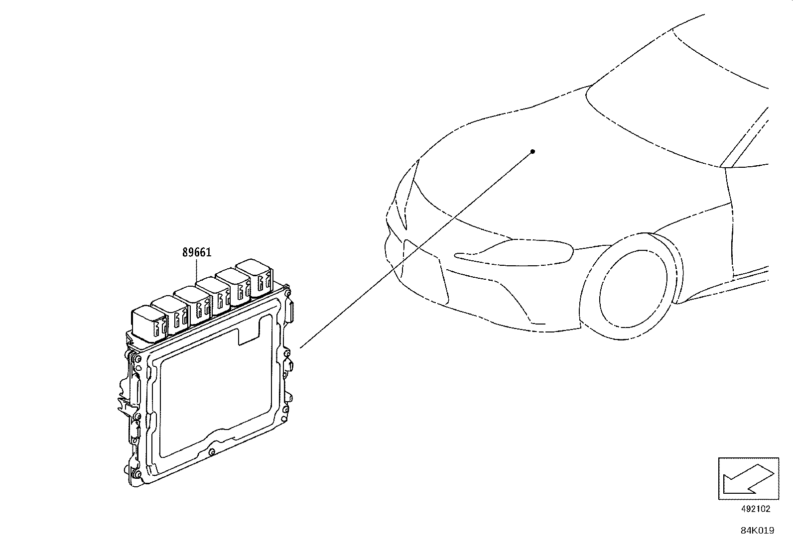 89420-WAA01 SENSOR ASSY, VACUUM product image