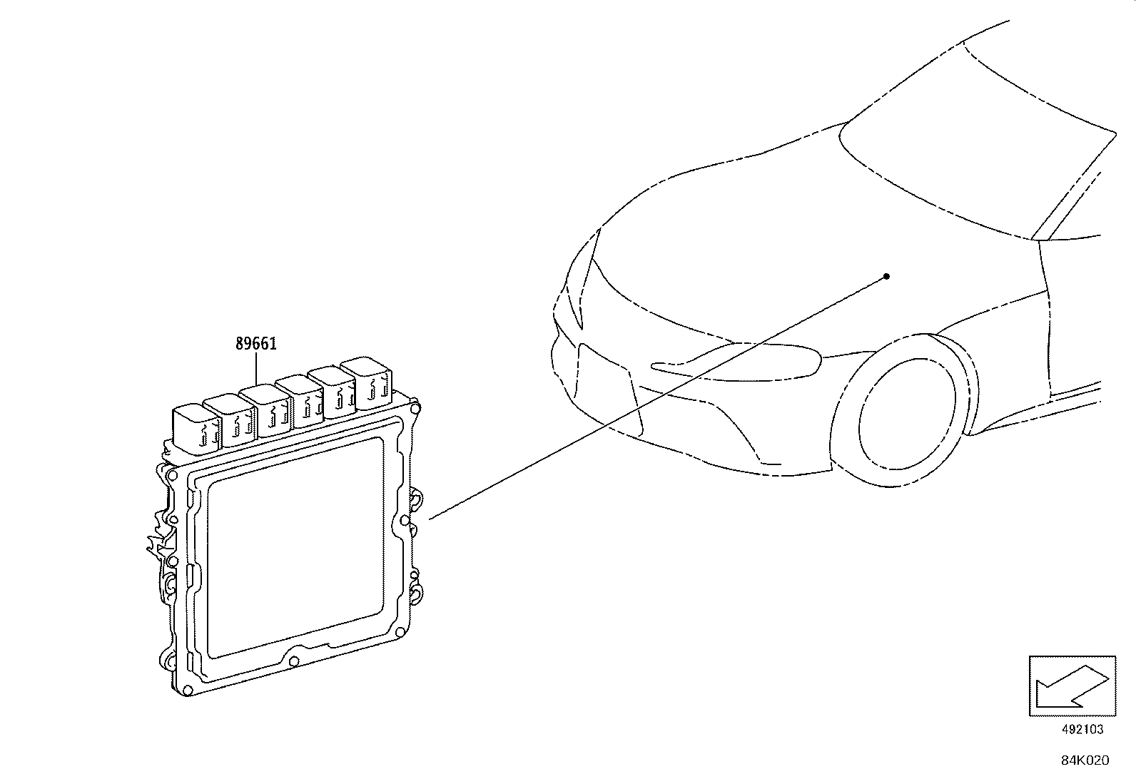 89420-WAA01 SENSOR ASSY, VACUUM product image
