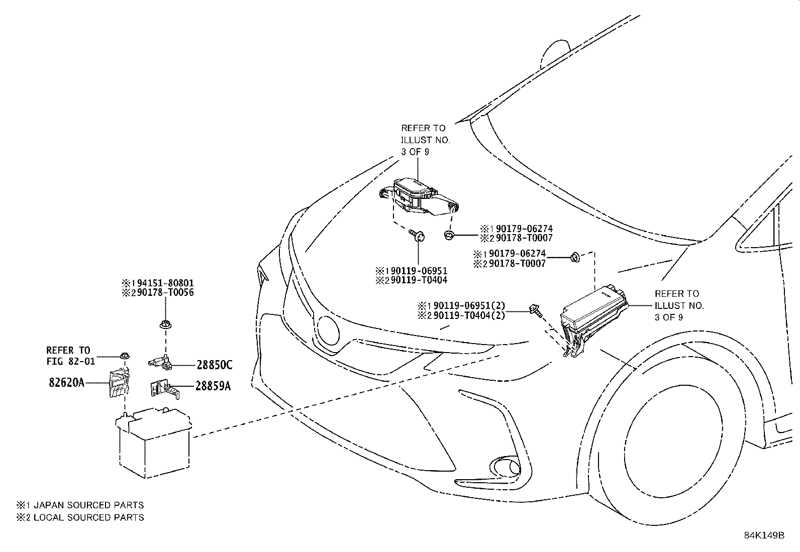 84040-02230 MASTER SWITCH ASSY,MULTIPLEX NETWORK product image