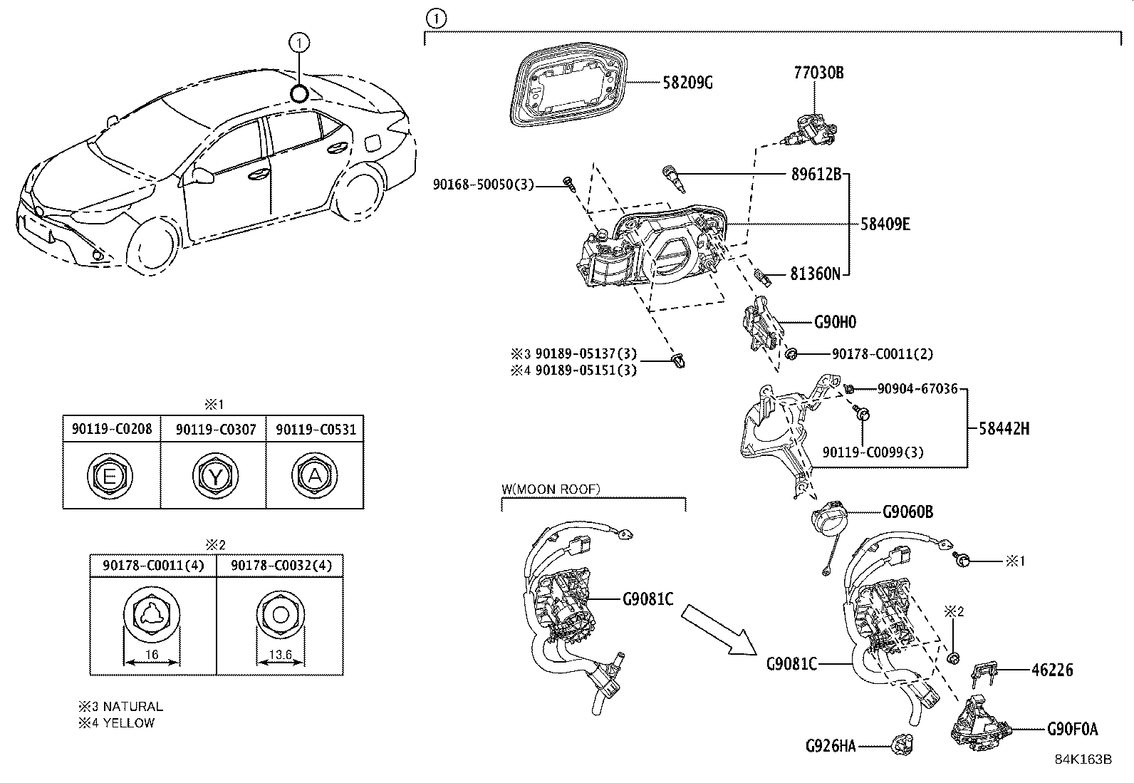 77030-02060 LOCK ASSY, CHARGE LID W/MOTOR product image