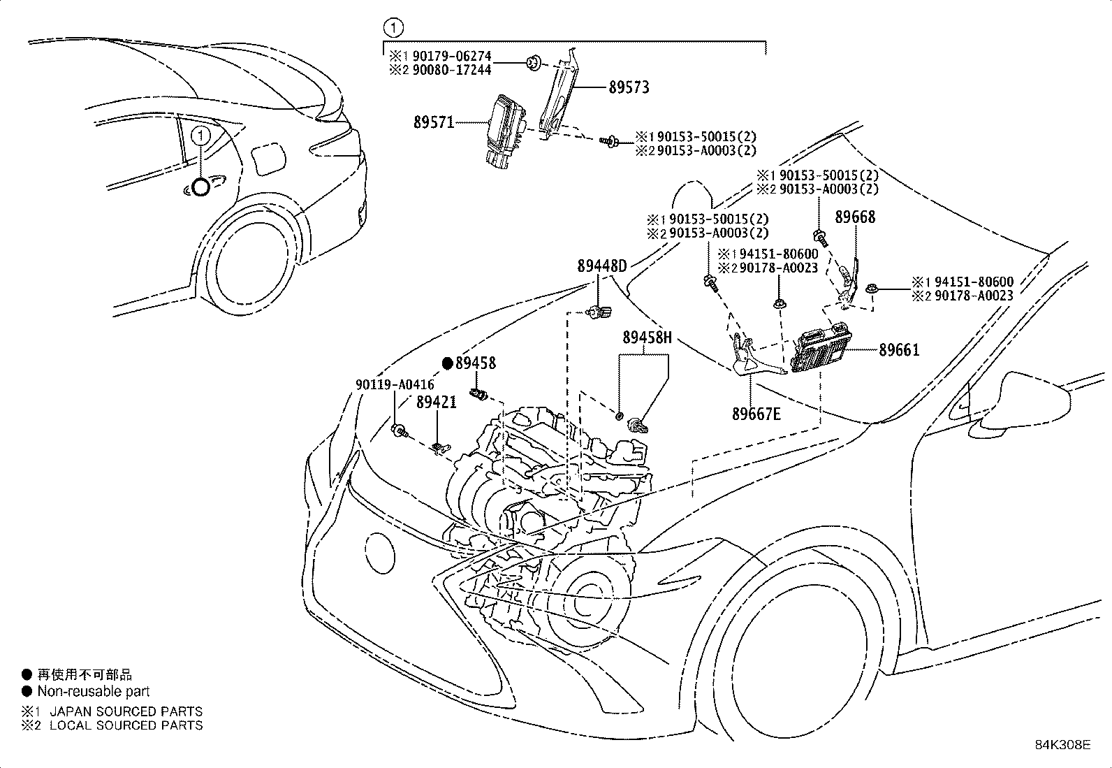 Thumbnail 2 for 89661-0XB80