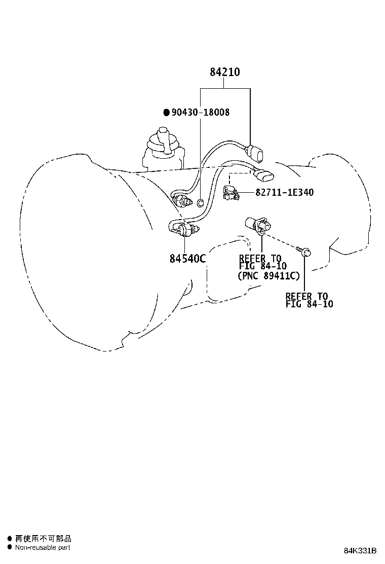 89530-37414 COMPUTER ASSY, TRANSMISSION CONTROL product image