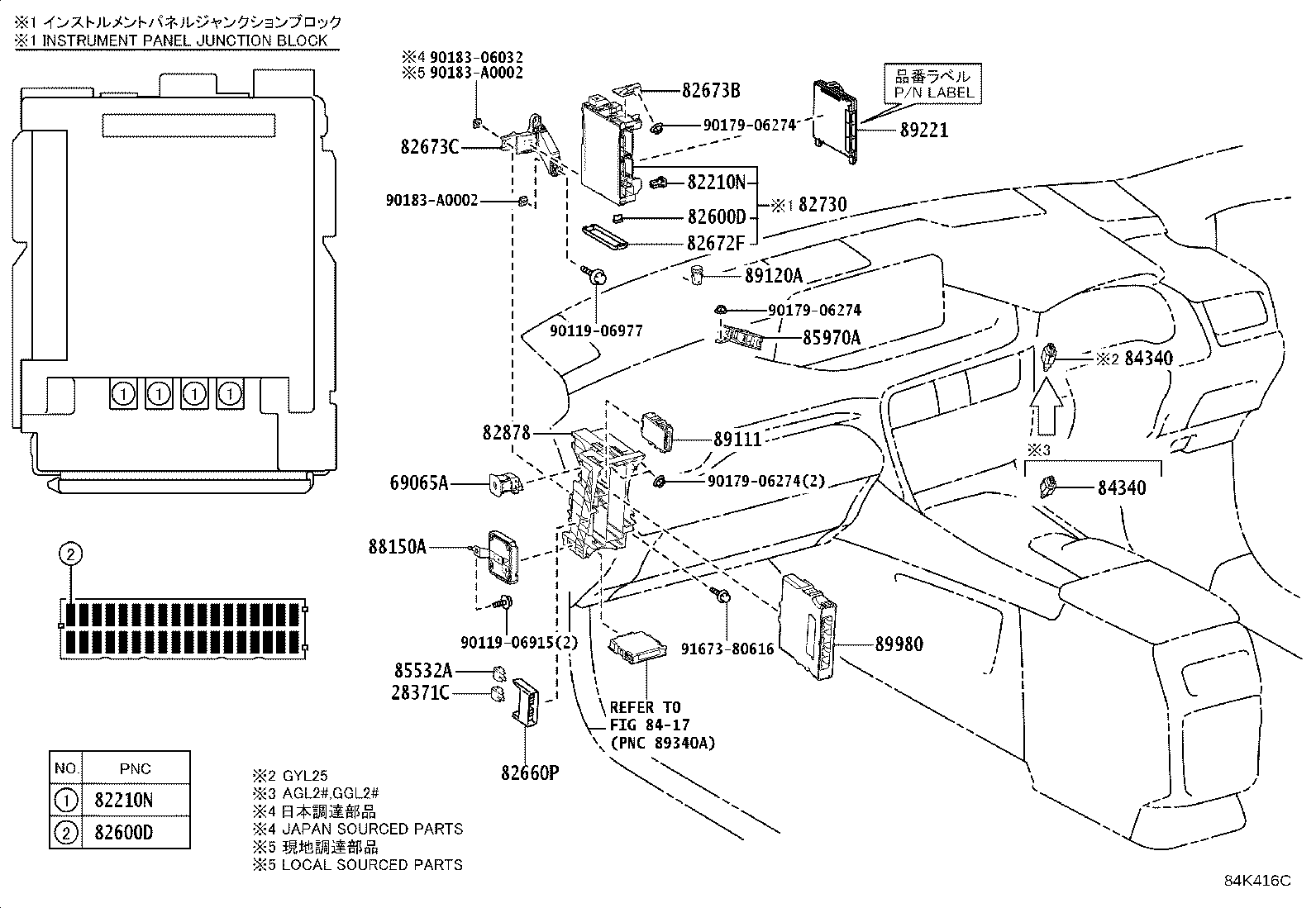 84140-78150 SWITCH ASSY, HEADLAMP DIMMER product image