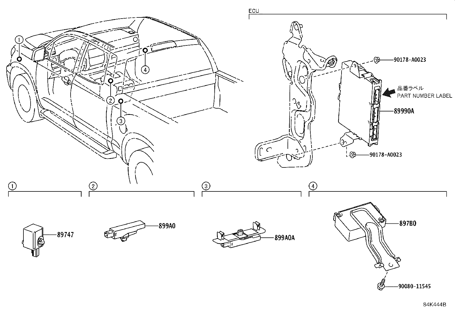 Thumbnail 2 for 89990-0C070