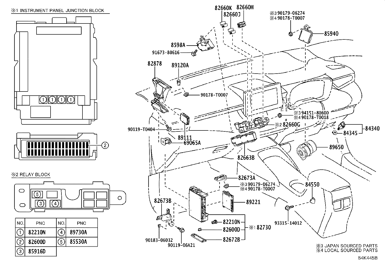 84040-02230 MASTER SWITCH ASSY,MULTIPLEX NETWORK product image