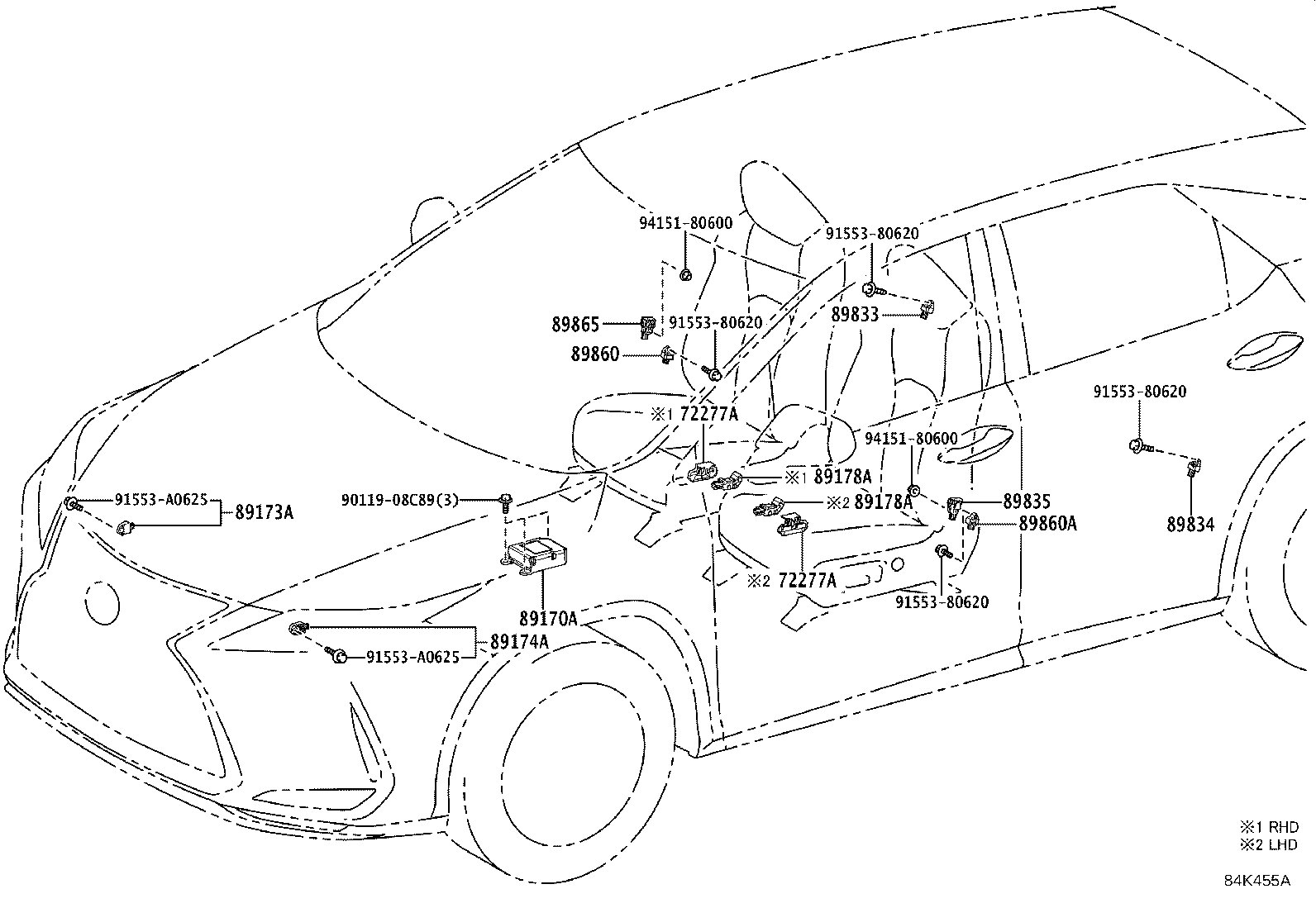 89170-48B00 COMPUTER ASSY, AIR BAG product image