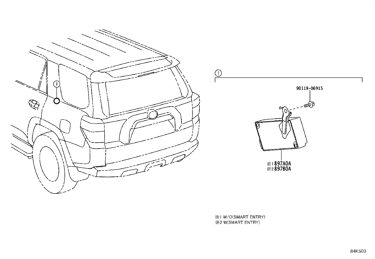 89769-35120 COMPUTER, TIRE PRESSURE MONITOR product image