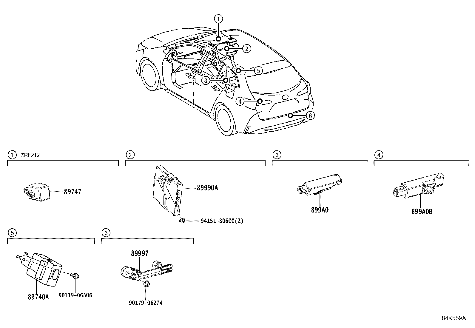 899H0-12100 COMPUTER ASSY, SMART KEY product image