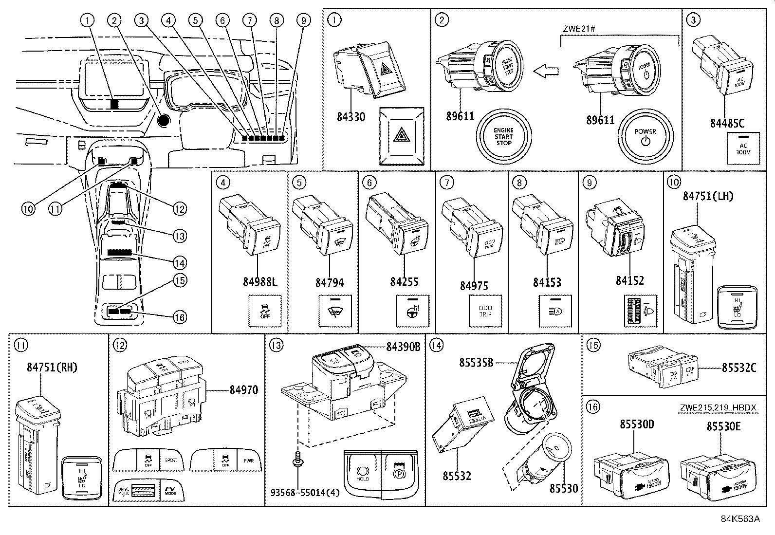 82613-28010 BLOCK, FUSE BASE product image