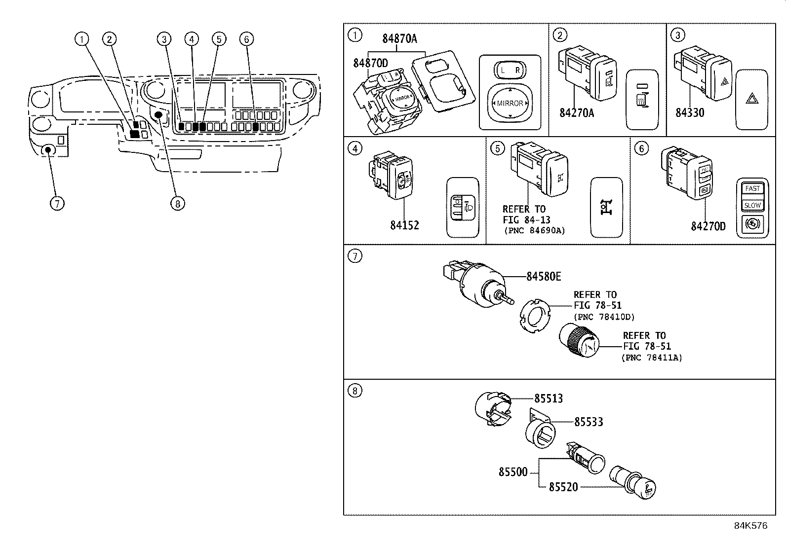 85900-37150 RELAY, IGNITION, NO.1 product image