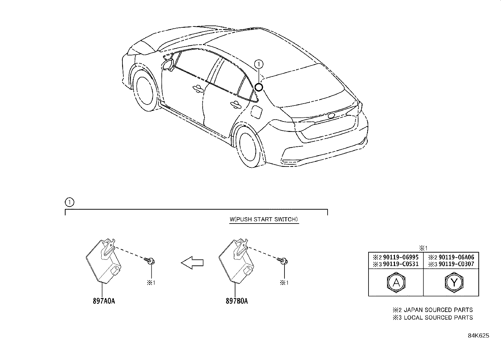 897B0-02110 RECEIVER ASSY, ELECTRICAL KEY & TPMS product image