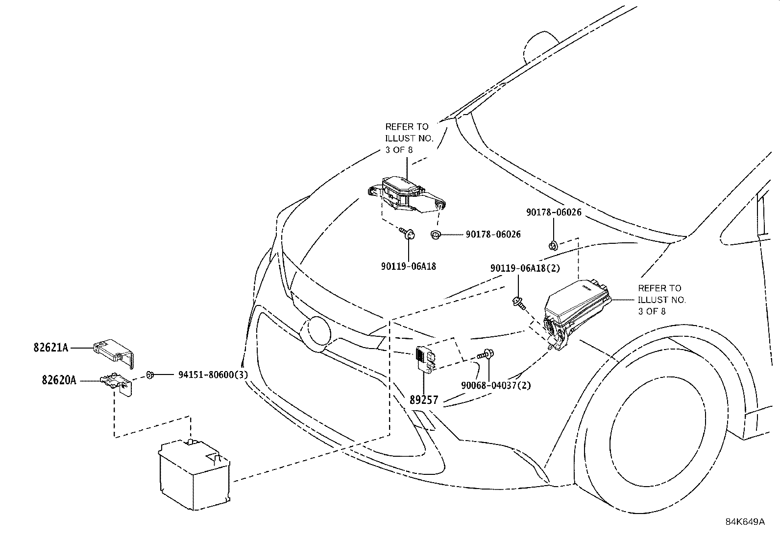82613-28010 BLOCK, FUSE BASE product image