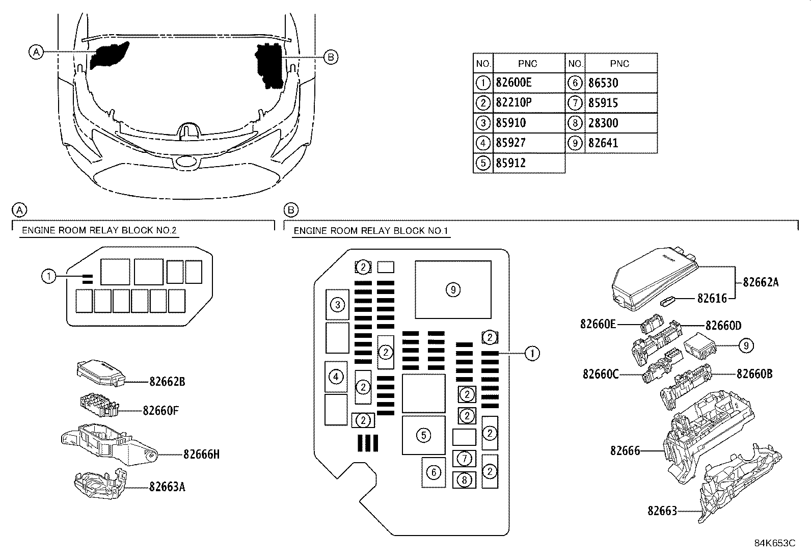 28859-37050 HOLDER, BATTERY CURRENT SENSOR product image