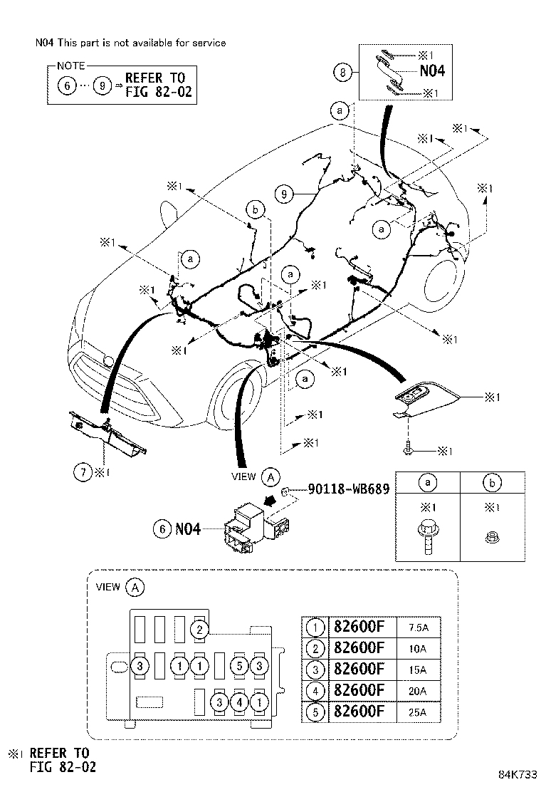 84319-WB008 HOUSING, STEERING WHEEL SWITCH product image