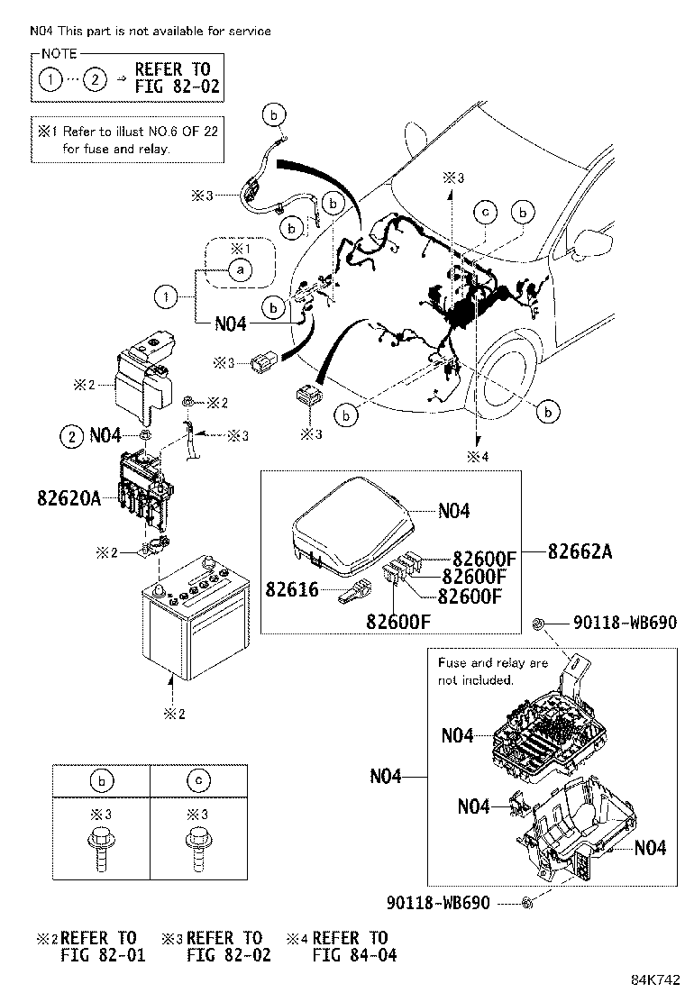 84319-WB008 HOUSING, STEERING WHEEL SWITCH product image