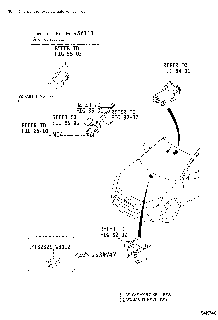 89990-WB002 COMPUTER ASSY, SMART KEY product image