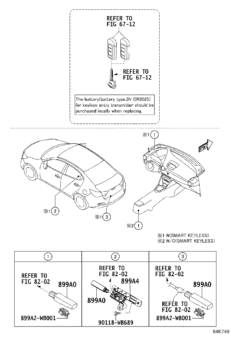 89990-WB002 COMPUTER ASSY, SMART KEY product image
