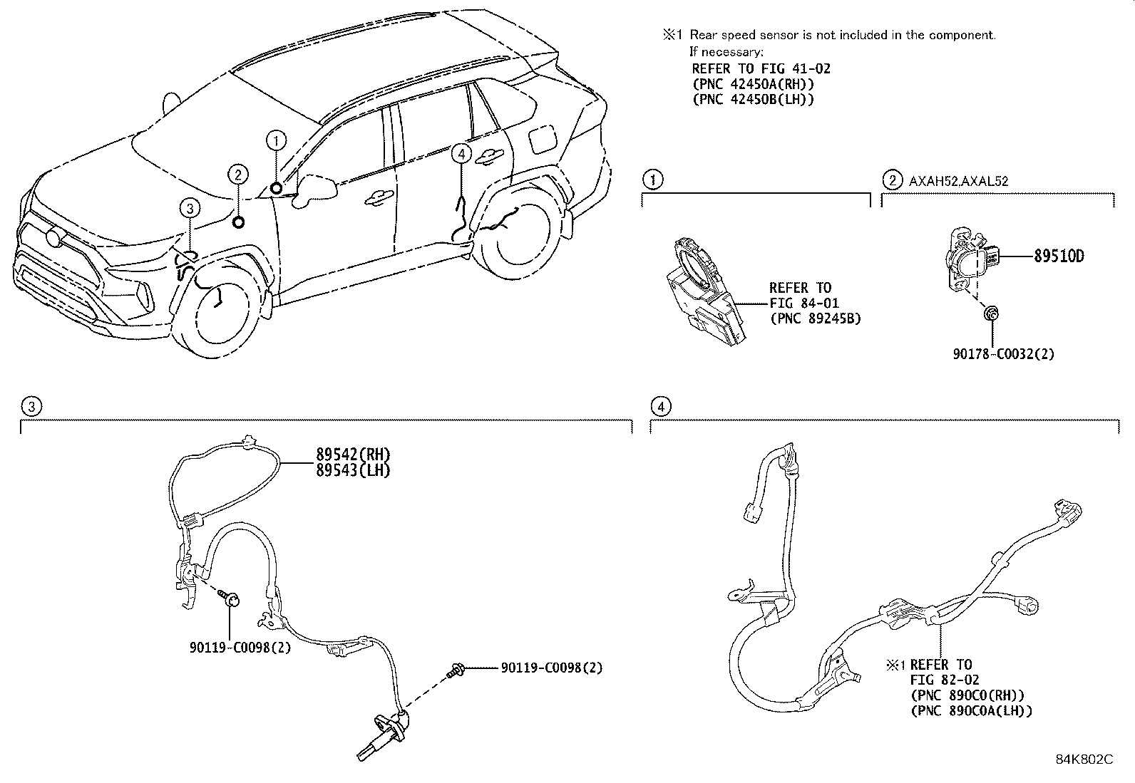 89510-0R020 SENSOR ASSY, BRAKE PEDAL STROKE product image
