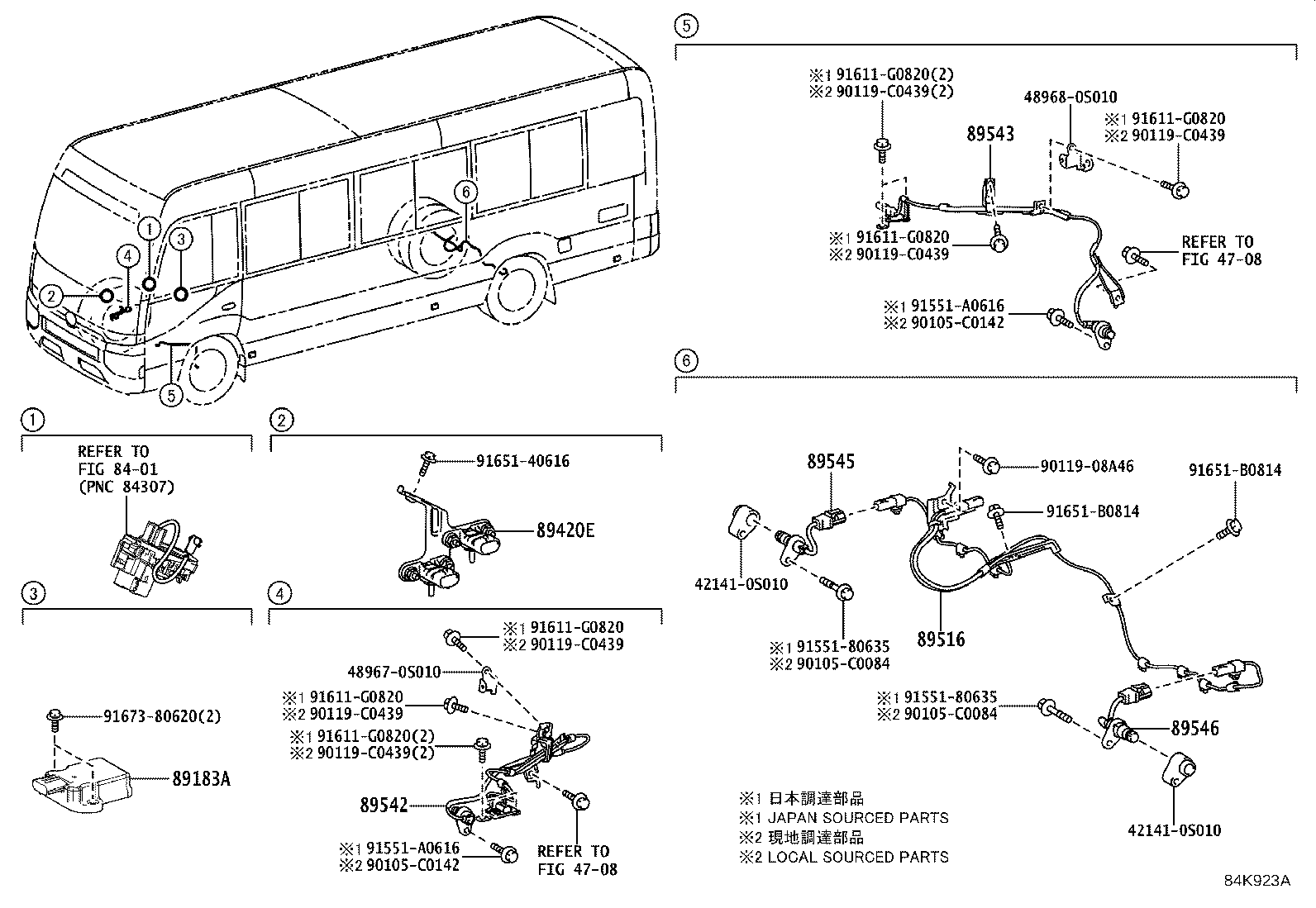 89540-36091 COMPUTER ASSY, SKID CONTROL product image