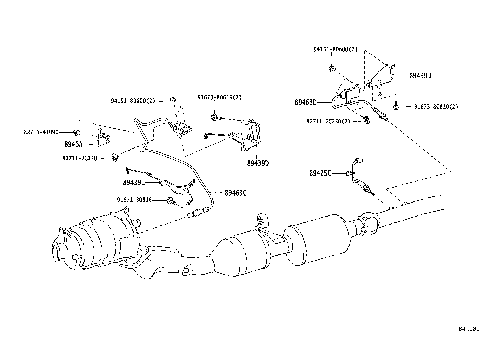 83150-26110 INDICATOR ASSY product image