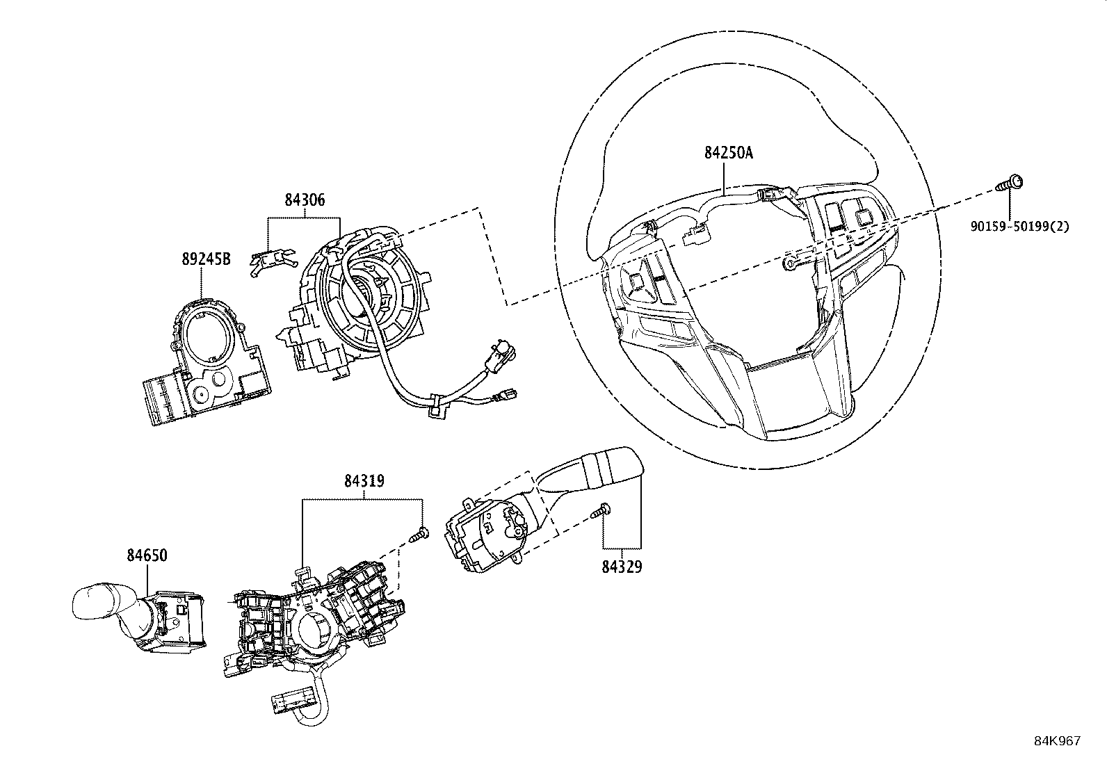 83150-26110 INDICATOR ASSY product image
