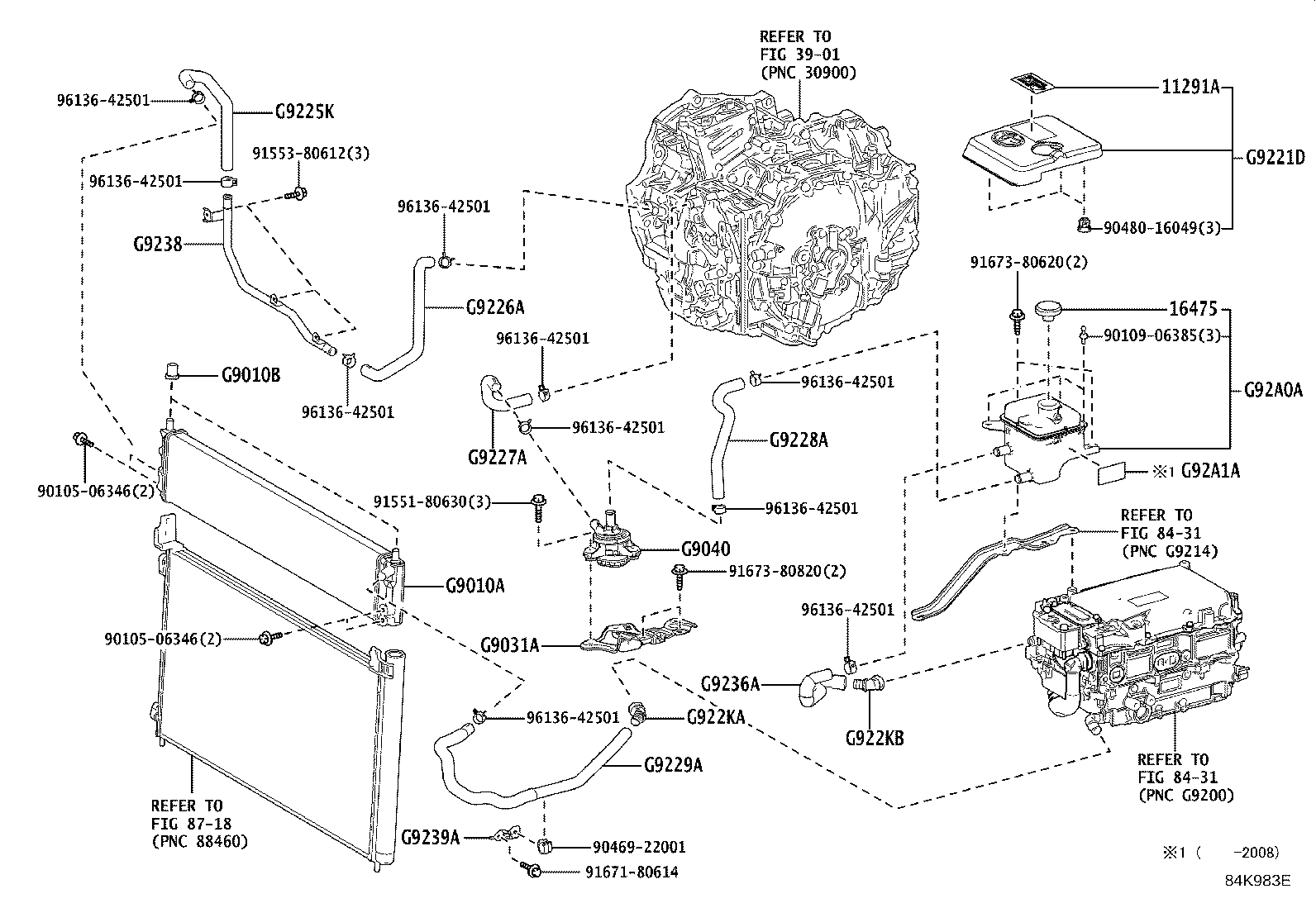 11286-36040 PLATE, ENGINE NAME product image