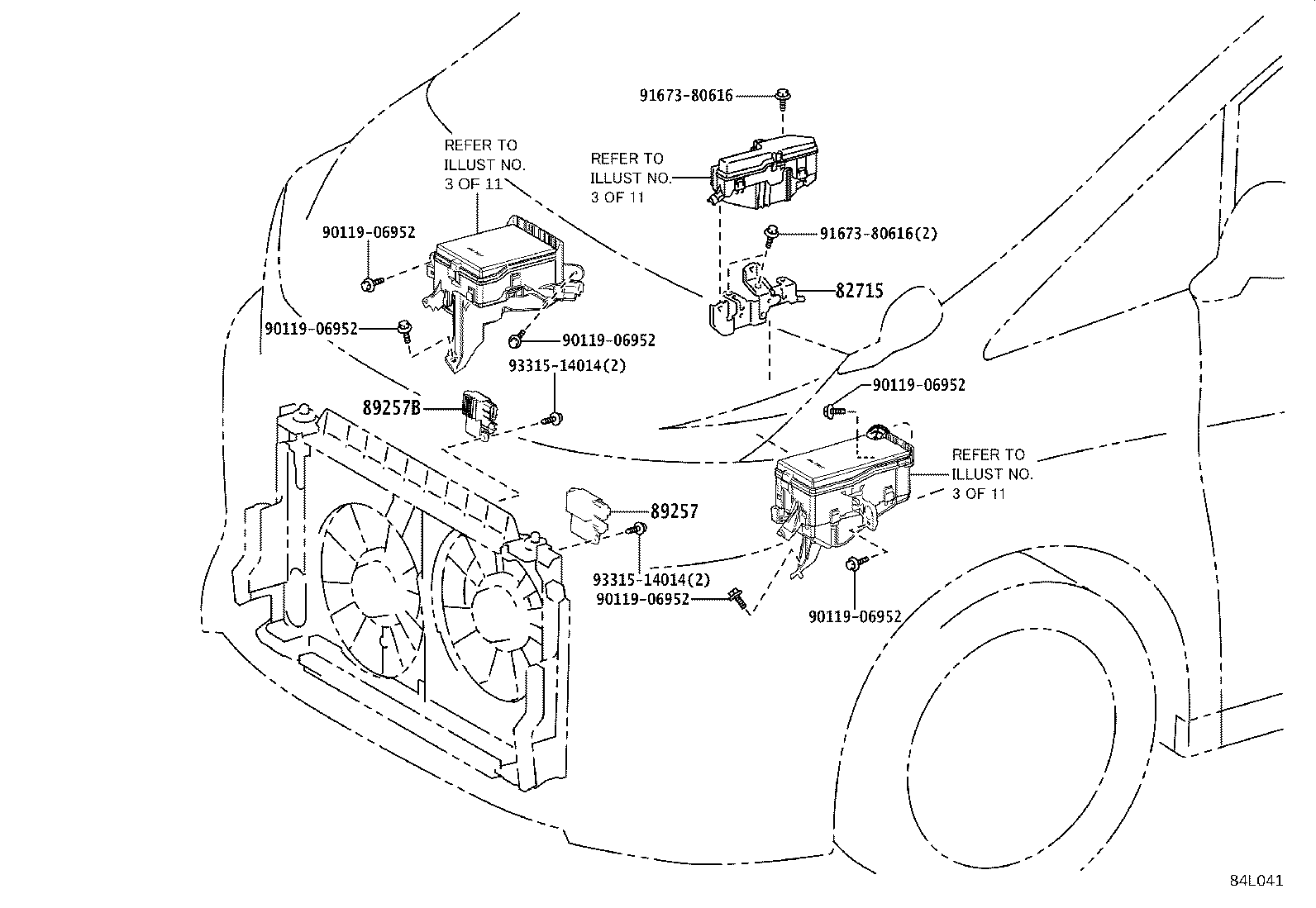 84040-58030 MASTER SWITCH ASSY,MULTIPLEX NETWORK product image