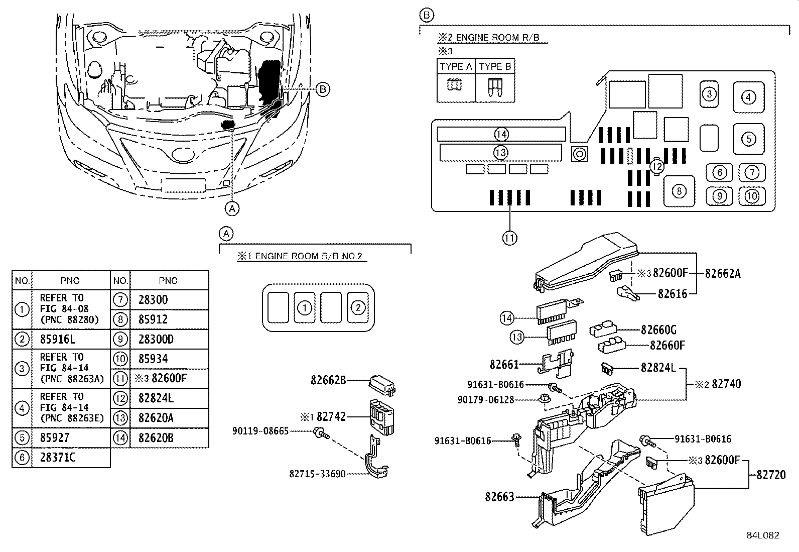 84140-06280 SWITCH ASSY, HEADLAMP DIMMER product image