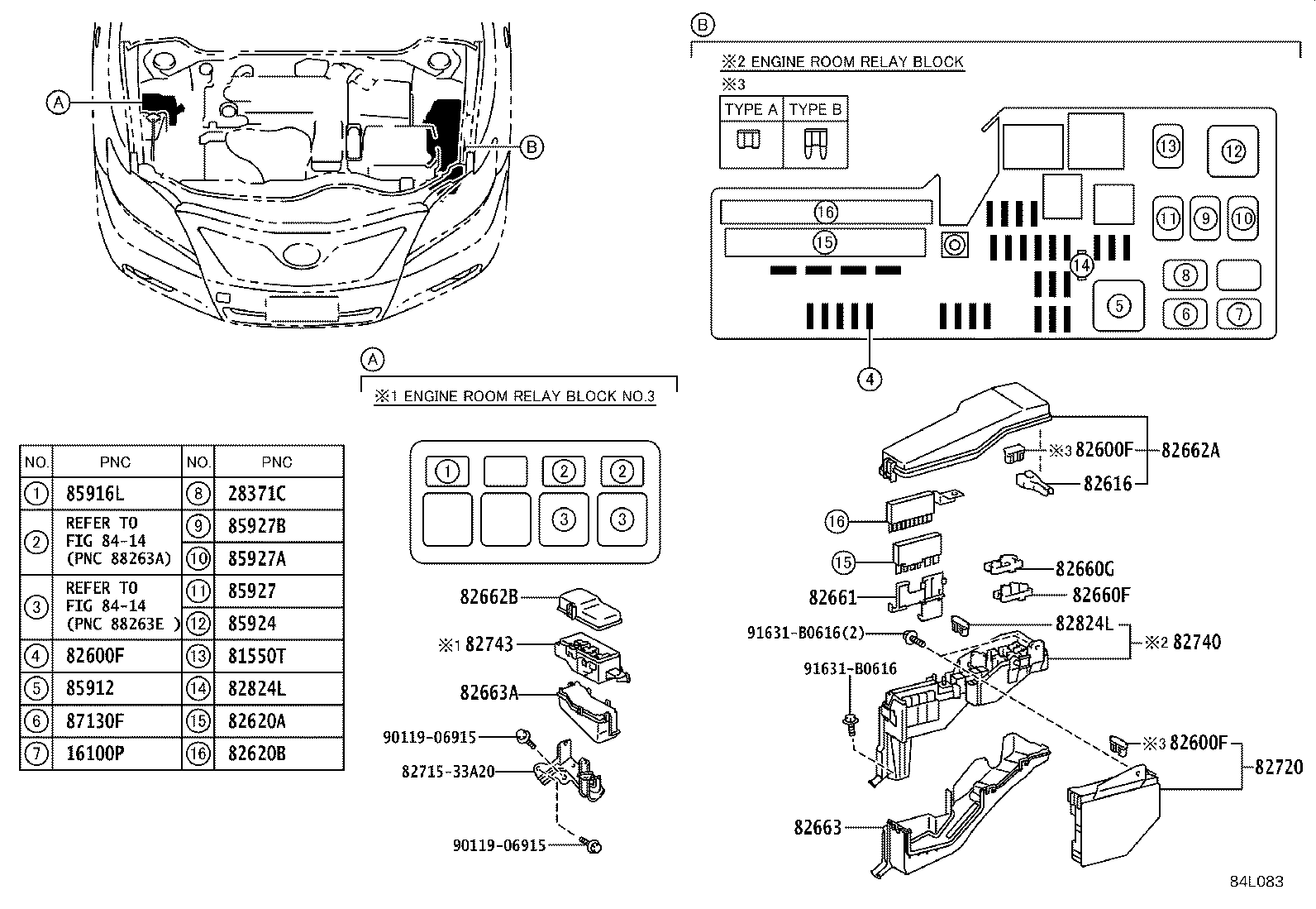 84140-06280 SWITCH ASSY, HEADLAMP DIMMER product image