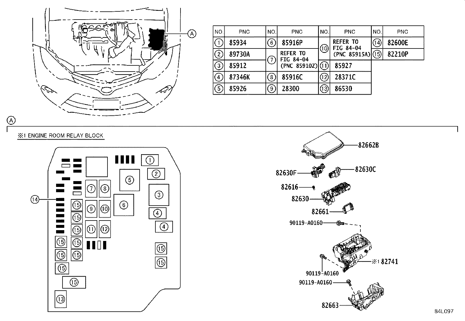 84140-0R050 SWITCH ASSY, HEADLAMP DIMMER product image