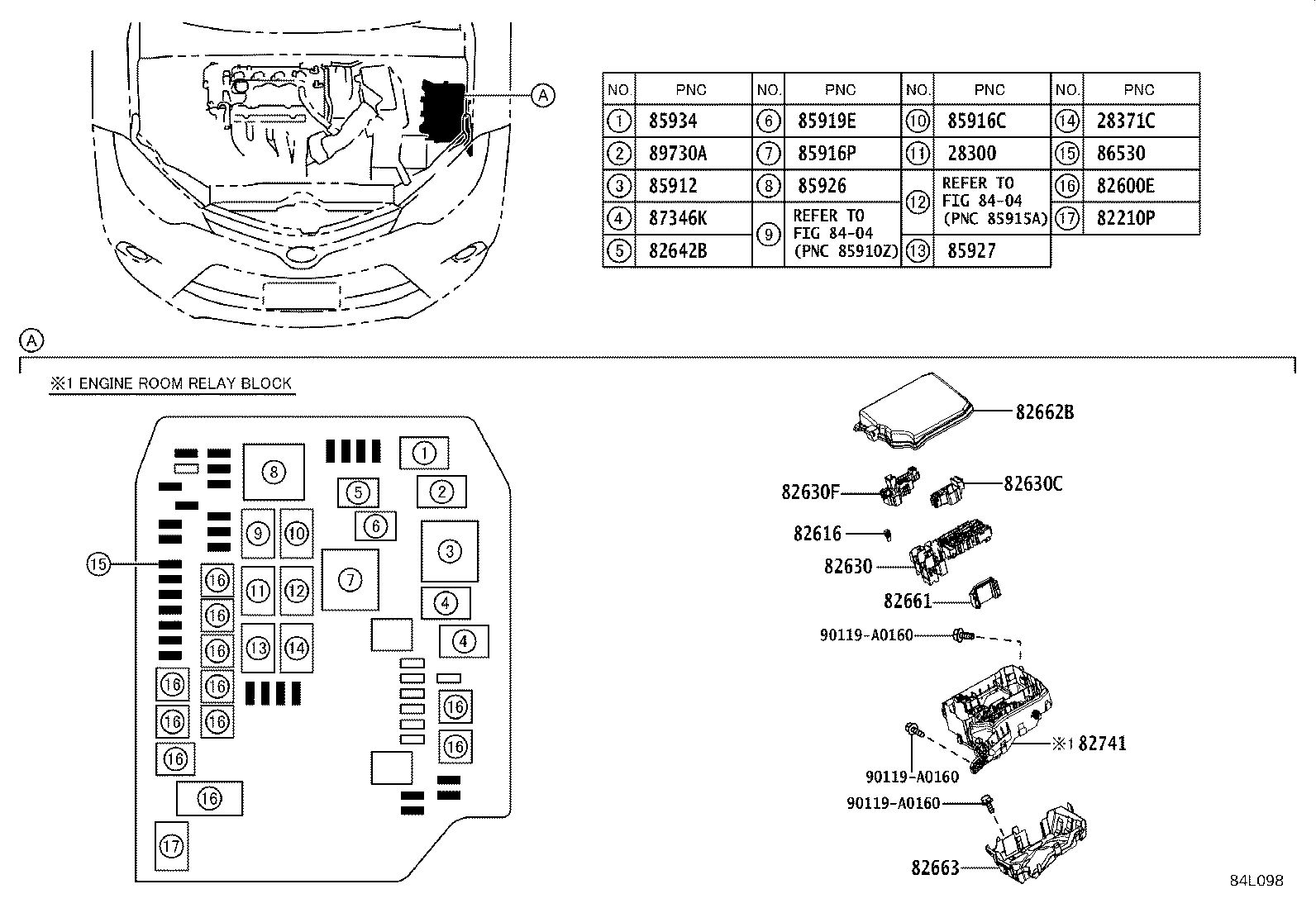 84140-0R050 SWITCH ASSY, HEADLAMP DIMMER product image