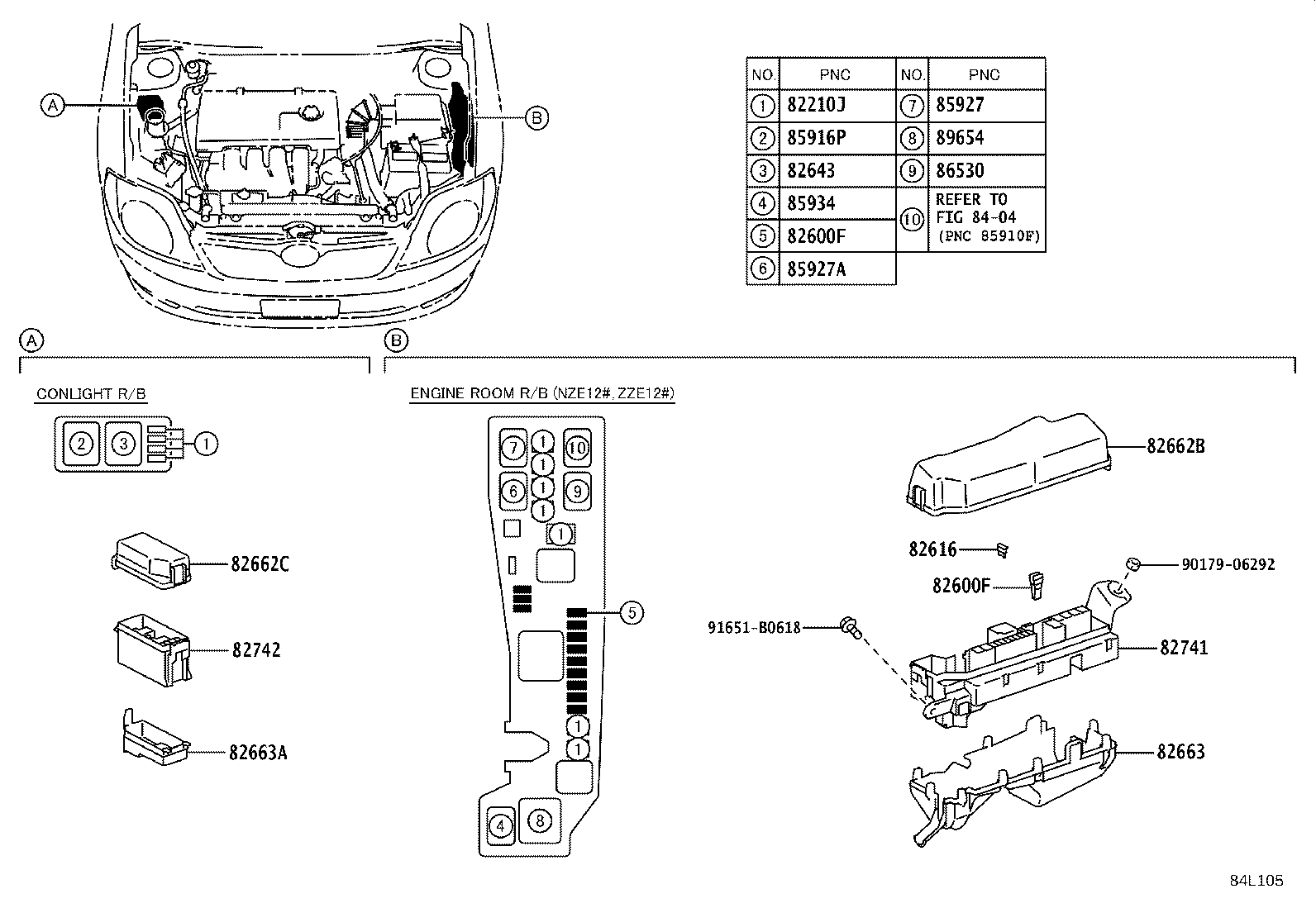 84820-02090 MASTER SWITCH ASSY, POWER WINDOW REGULATOR product image