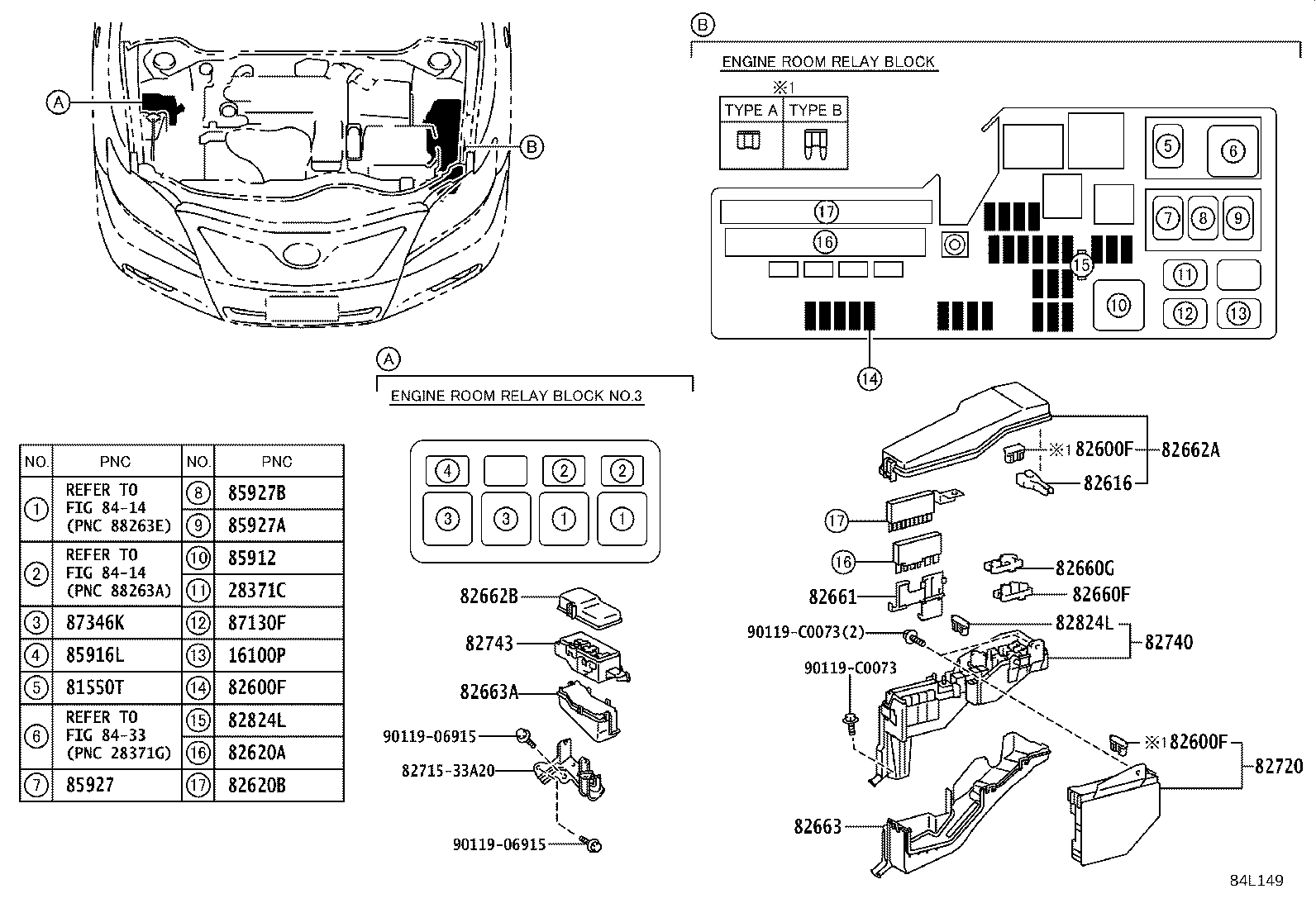 82660-07010 BLOCK ASSY, RELAY product image