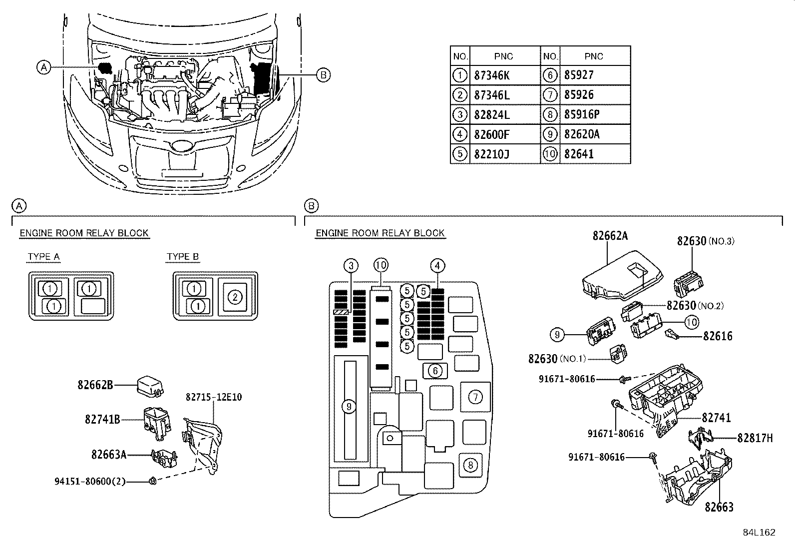 82730-12640 BLOCK ASSY, INSTRUMENT PANEL JUNCTION product image
