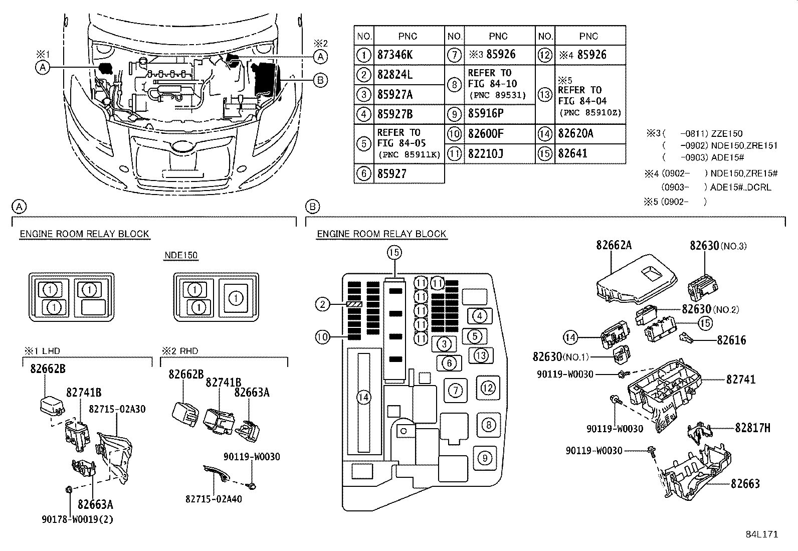 82730-02340 BLOCK ASSY, INSTRUMENT PANEL JUNCTION product image