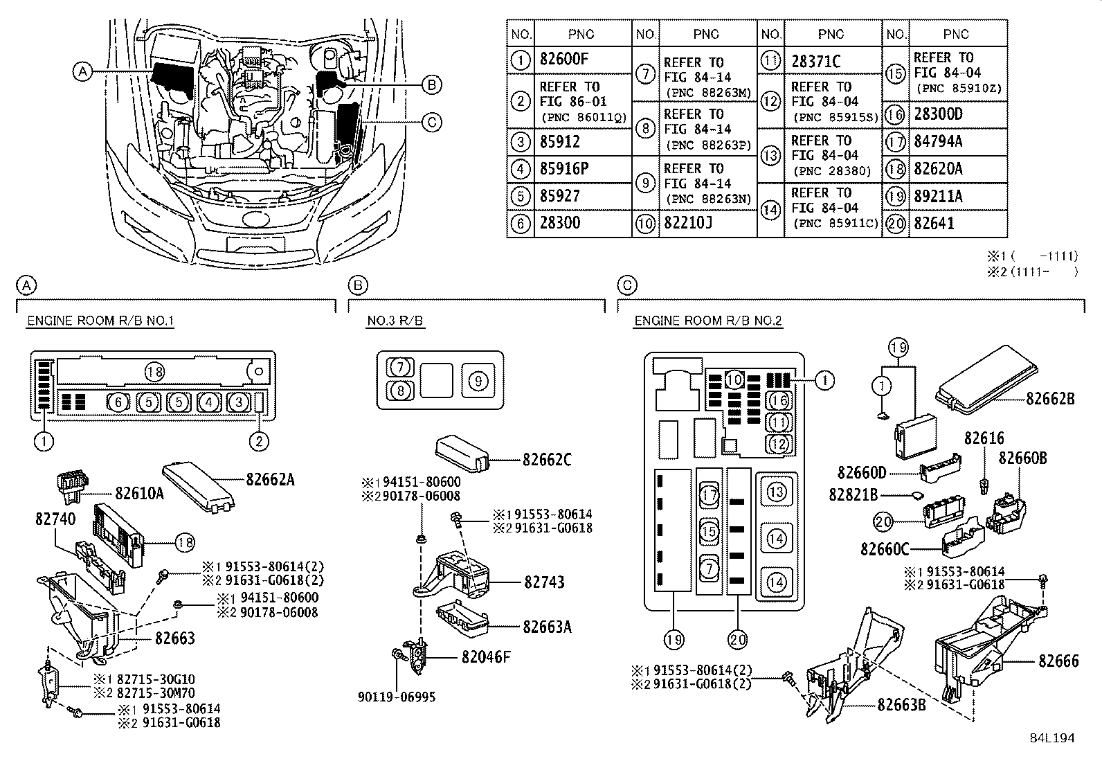 82730-53382 BLOCK ASSY, INSTRUMENT PANEL JUNCTION product image