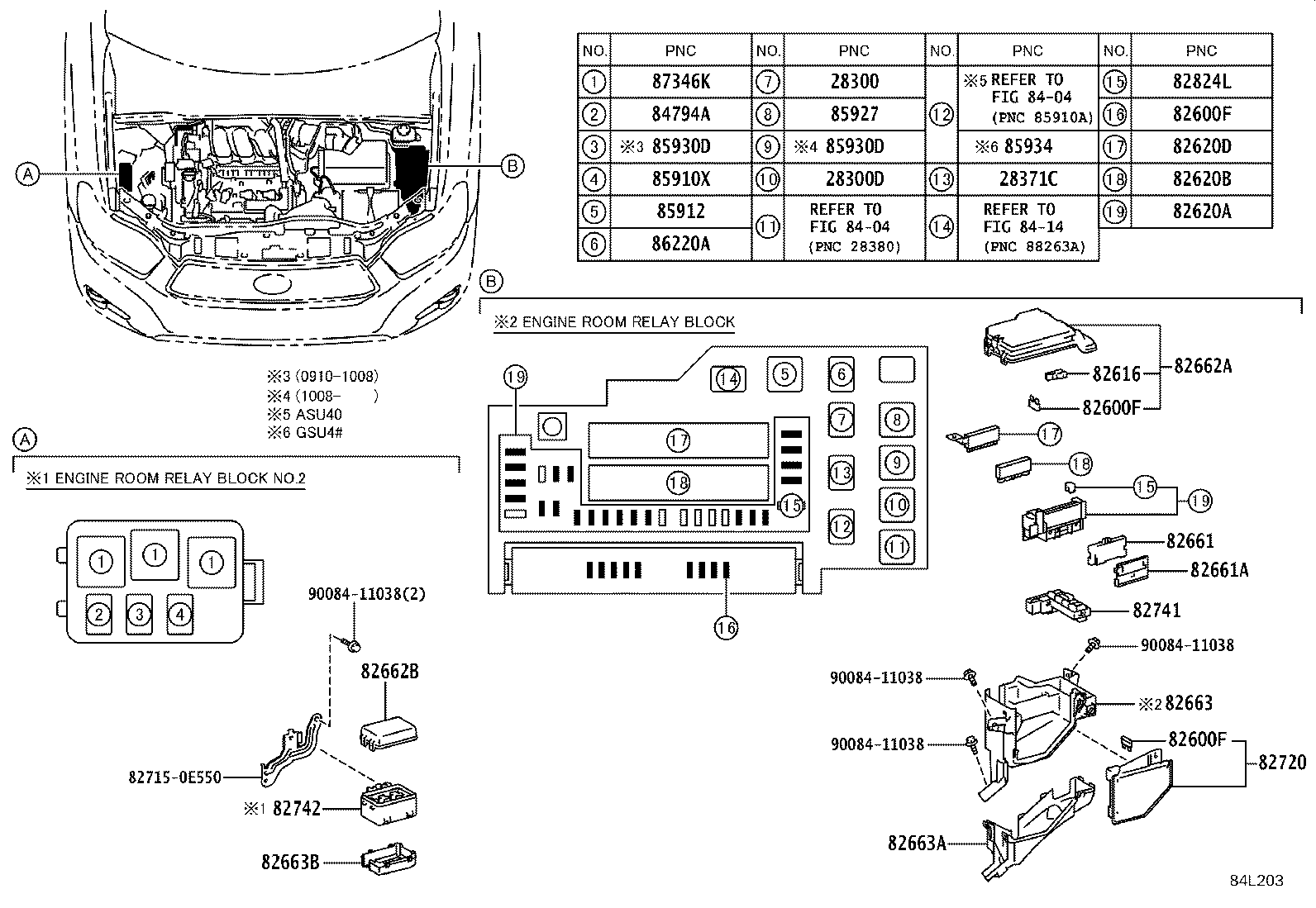 84113-0E030 BRACKET, SWITCH, NO.1 product image