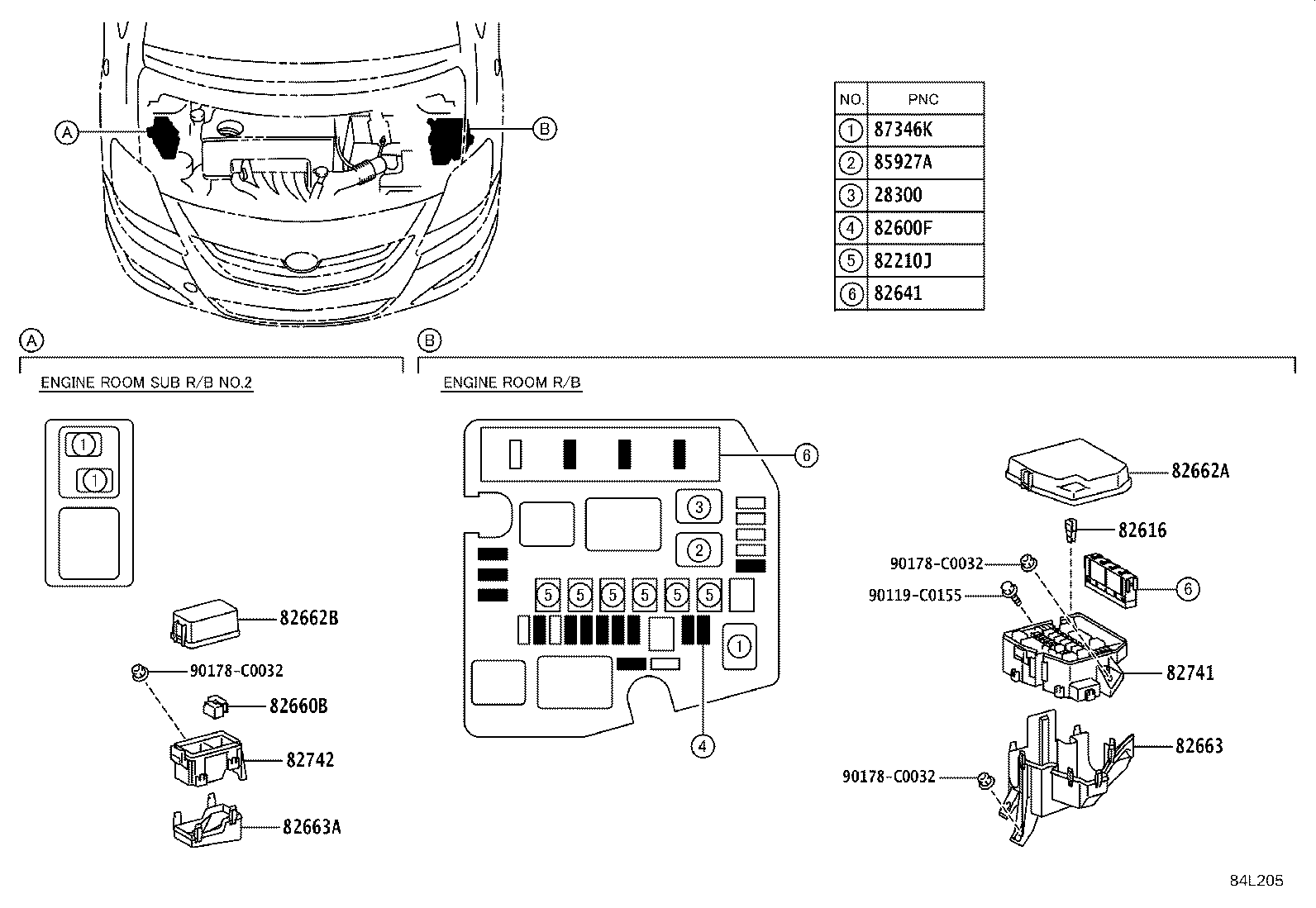 84140-0D261 SWITCH ASSY, HEADLAMP DIMMER product image