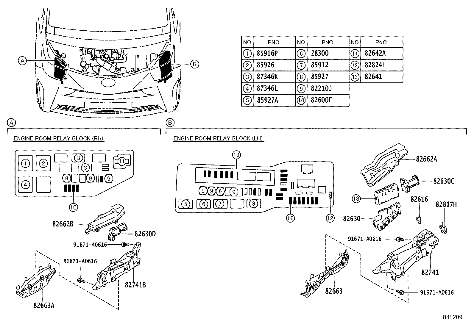 84140-52220 SWITCH ASSY, HEADLAMP DIMMER product image