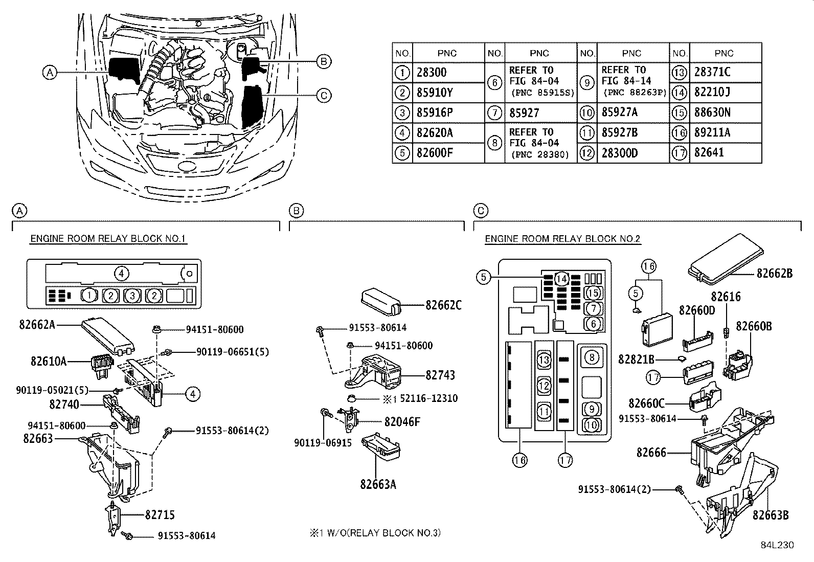 82672-53160 COVER, JUNCTION BLOCK product image