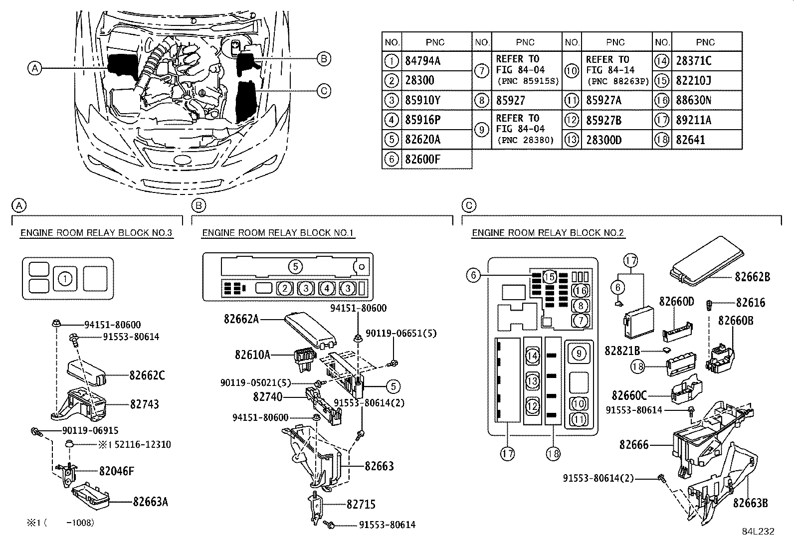84040-53190 MASTER SWITCH ASSY, POWER WINDOW REGULATOR product image